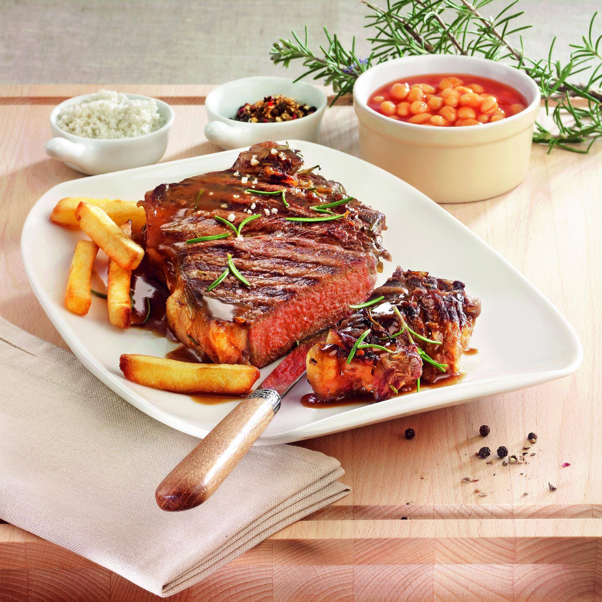 Bistecca marinata con whisky Prairie Town - Ricette OptiGrill + | Moulinex