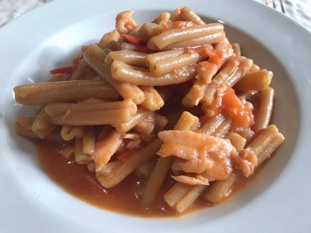 Caserecce con salmone e pachino - Ricette Companion | Moulinex