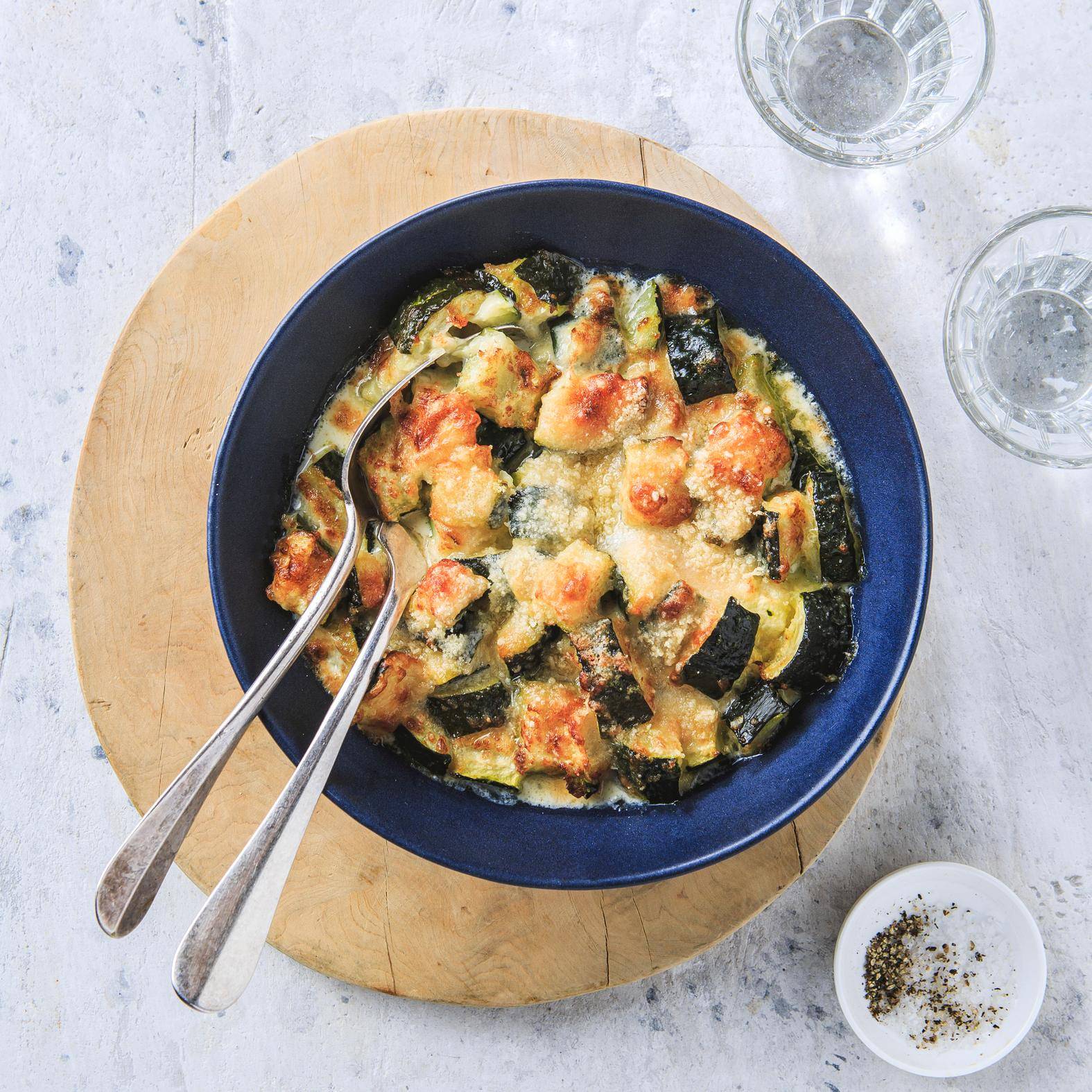 Gratin di zucchine - Ricette EASY FRY GRILL & STEAM 3 in 1 | Moulinex