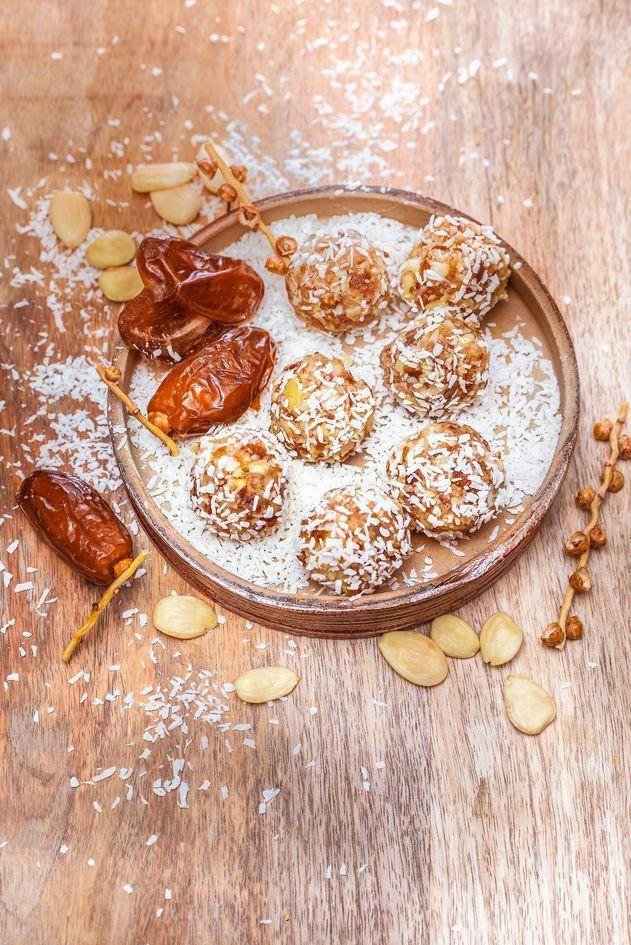 Palline energetiche di mandorle e cocco - Ricette Perfectmix + | Moulinex