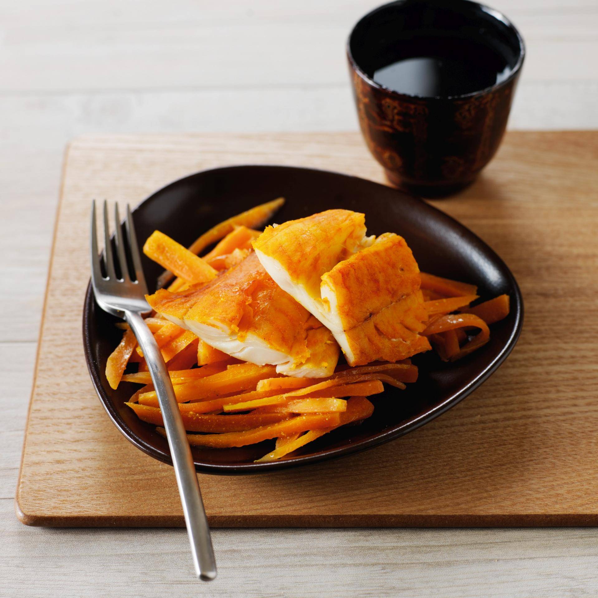 Haddock con carote à la julienne - Ricette Companion | Moulinex