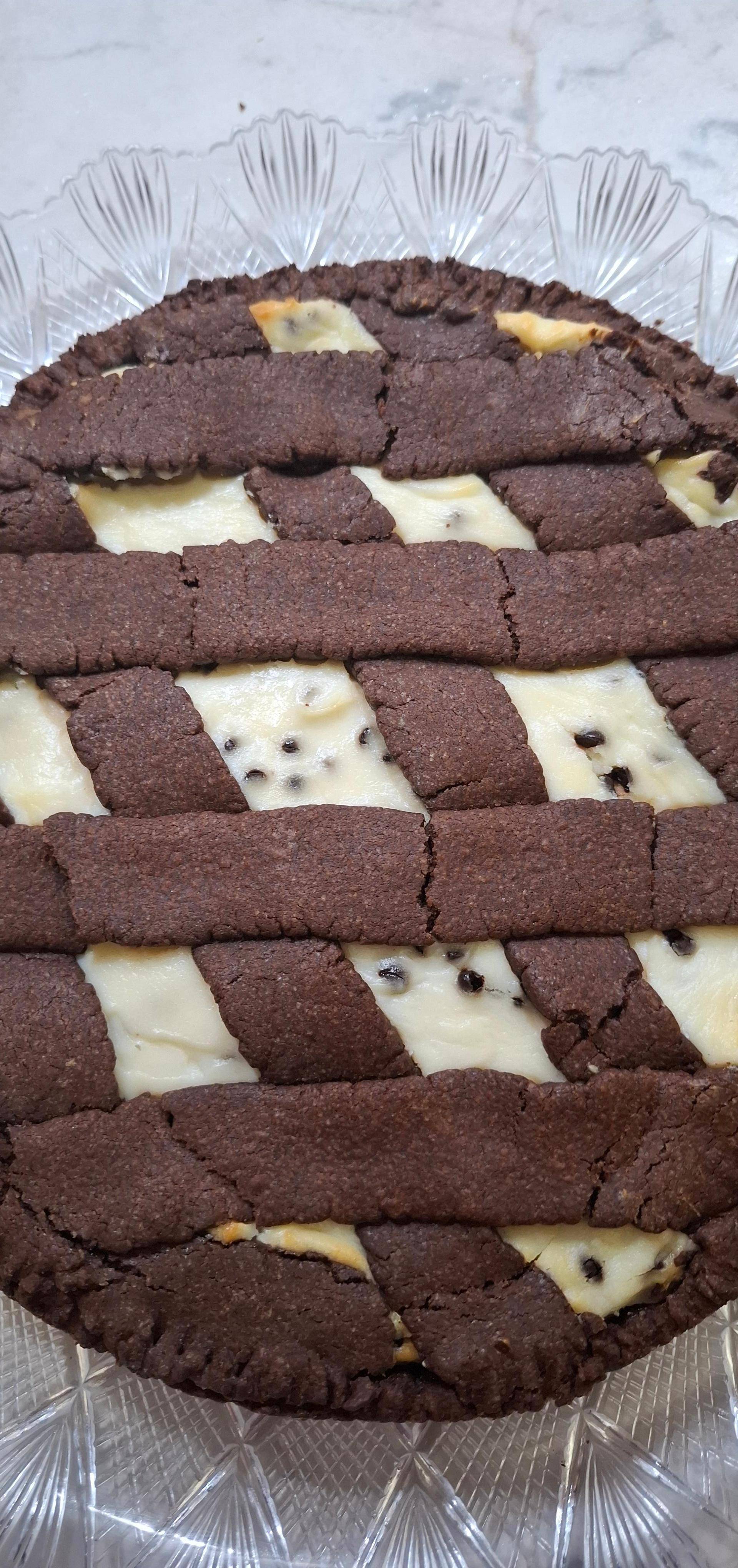 Crostata cacao con ricotta - Ricette Companion Connect | Moulinex