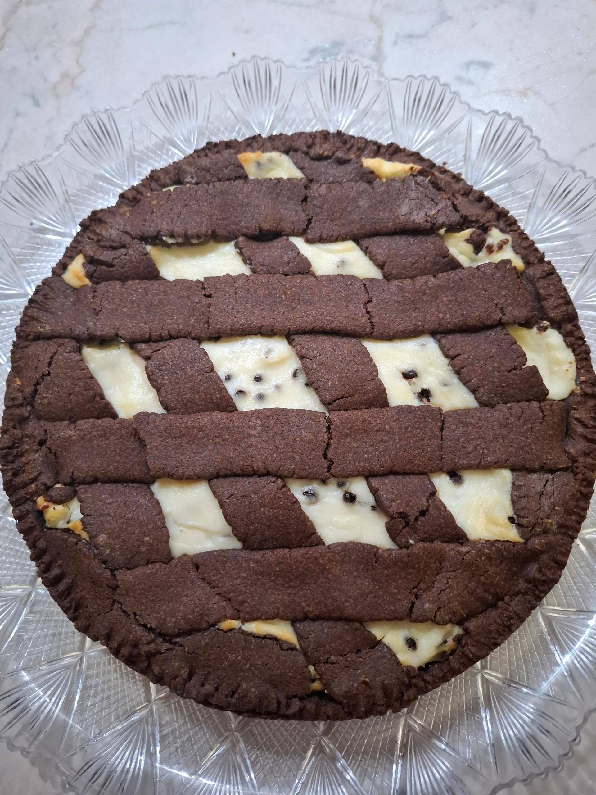 Crostata cacao con ricotta - Ricette Companion Connect | Moulinex