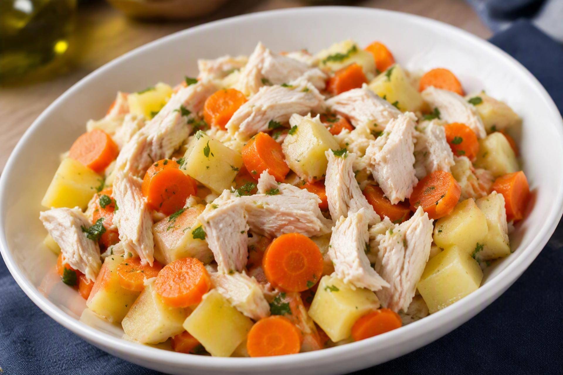 Insalata di pollo e patate - Ricette Cookeo Infinity Autostir | Moulinex