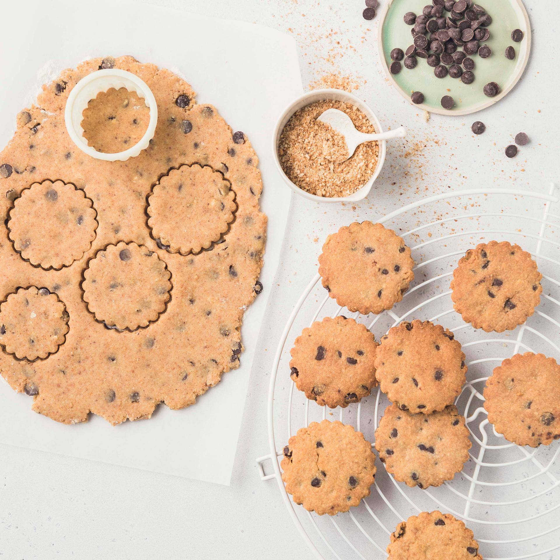 Pasta frolla con gocce di cioccolato - Ricette Companion | Moulinex