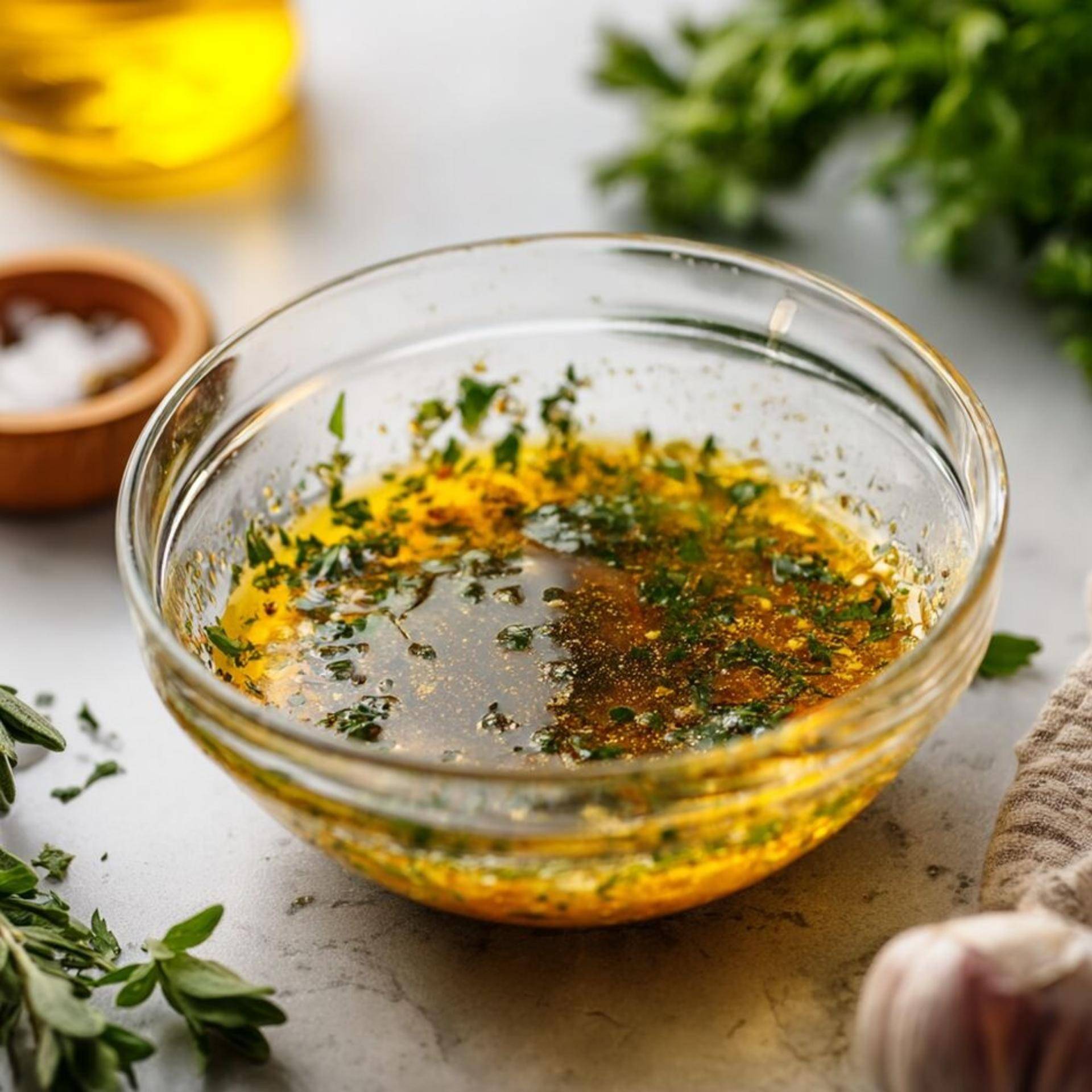 Vinaigrette al limone e aglio - Ricette Blendforce Cook | Moulinex