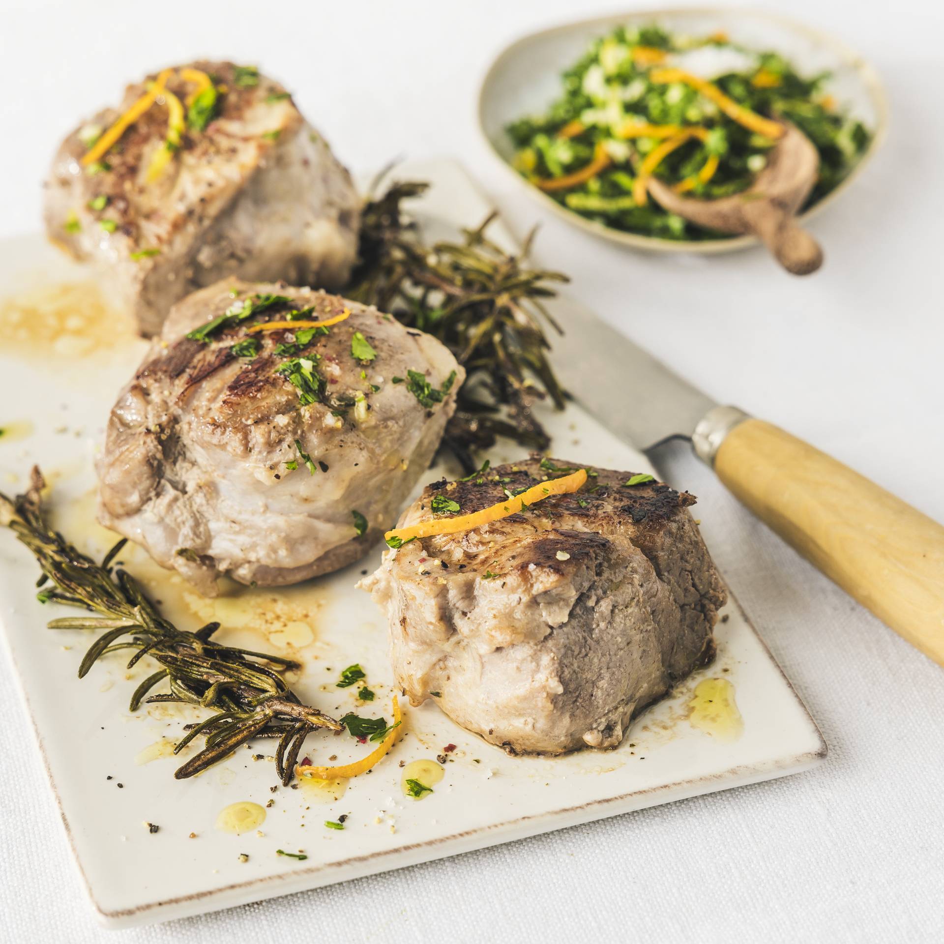 Filet mignon di maiale sottovuoto con gremolata - Ricette Cookeo 9in1 | Moulinex