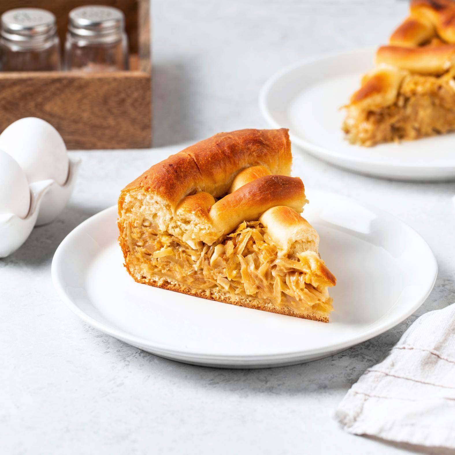 Torta con cavolo e uovo - Ricette Kitchen Machines Touch/Touch + | Moulinex