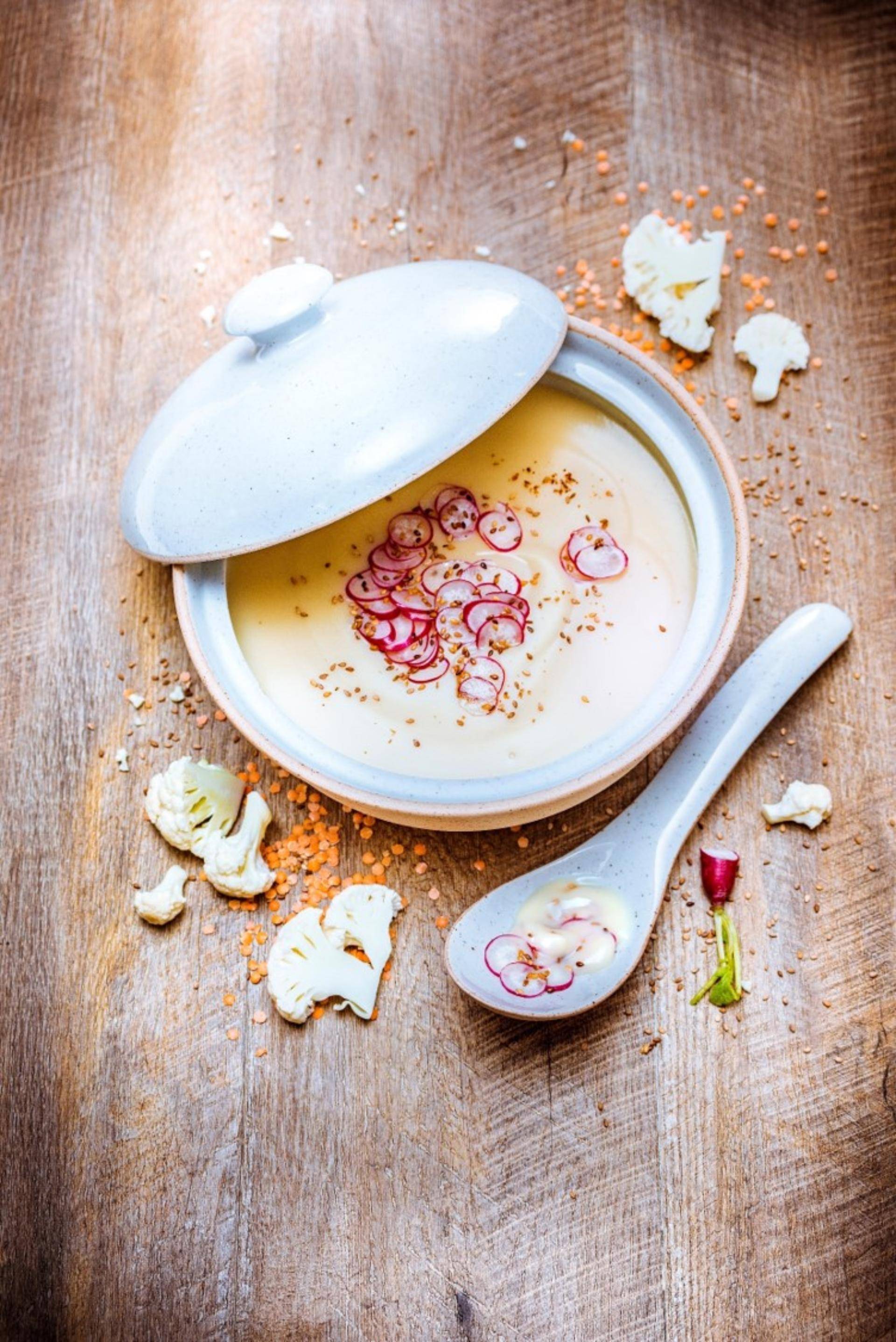 Vellutata di cavolfiore e lenticchie rosse - Ricette Ultrablend Cook | Moulinex