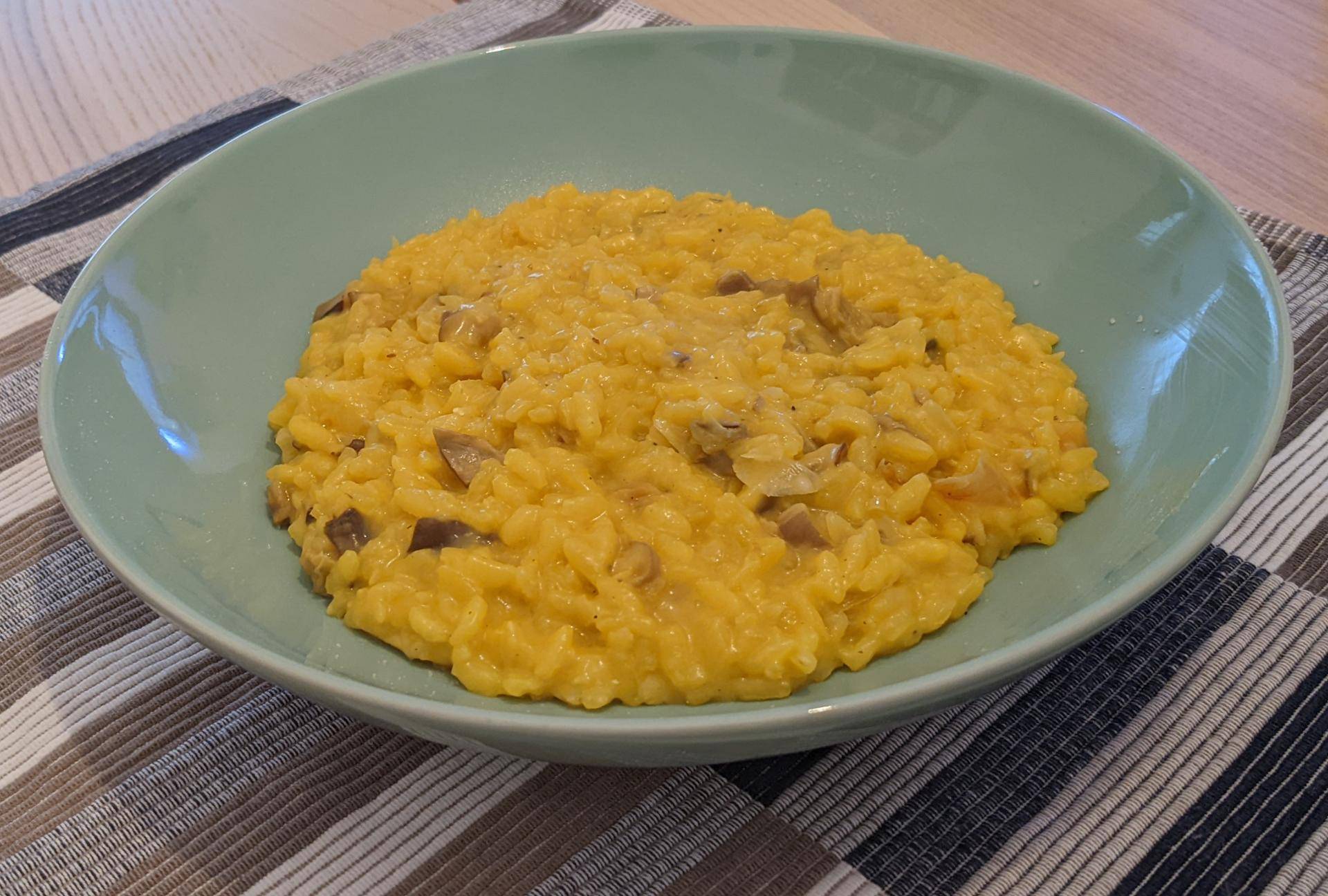 Risotto Zafferano e Funghi - Ricette Companion | Moulinex