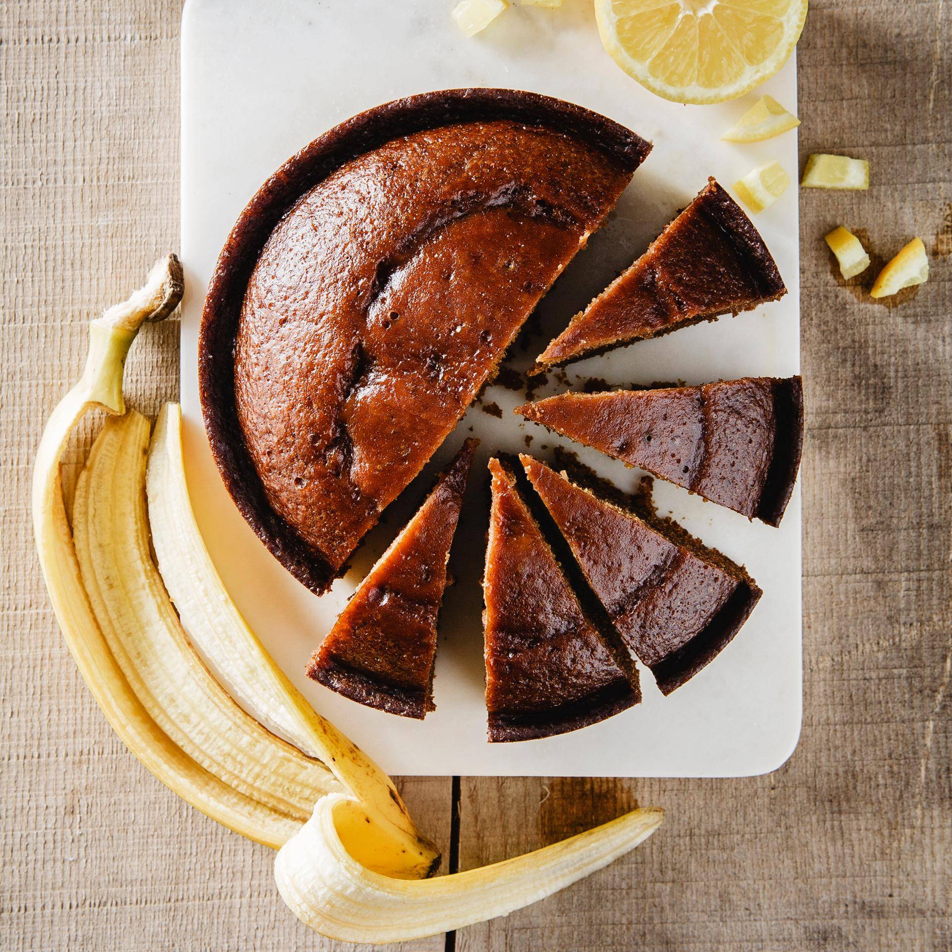 Torta con bucce di banana - Ricette Cookeo | Moulinex