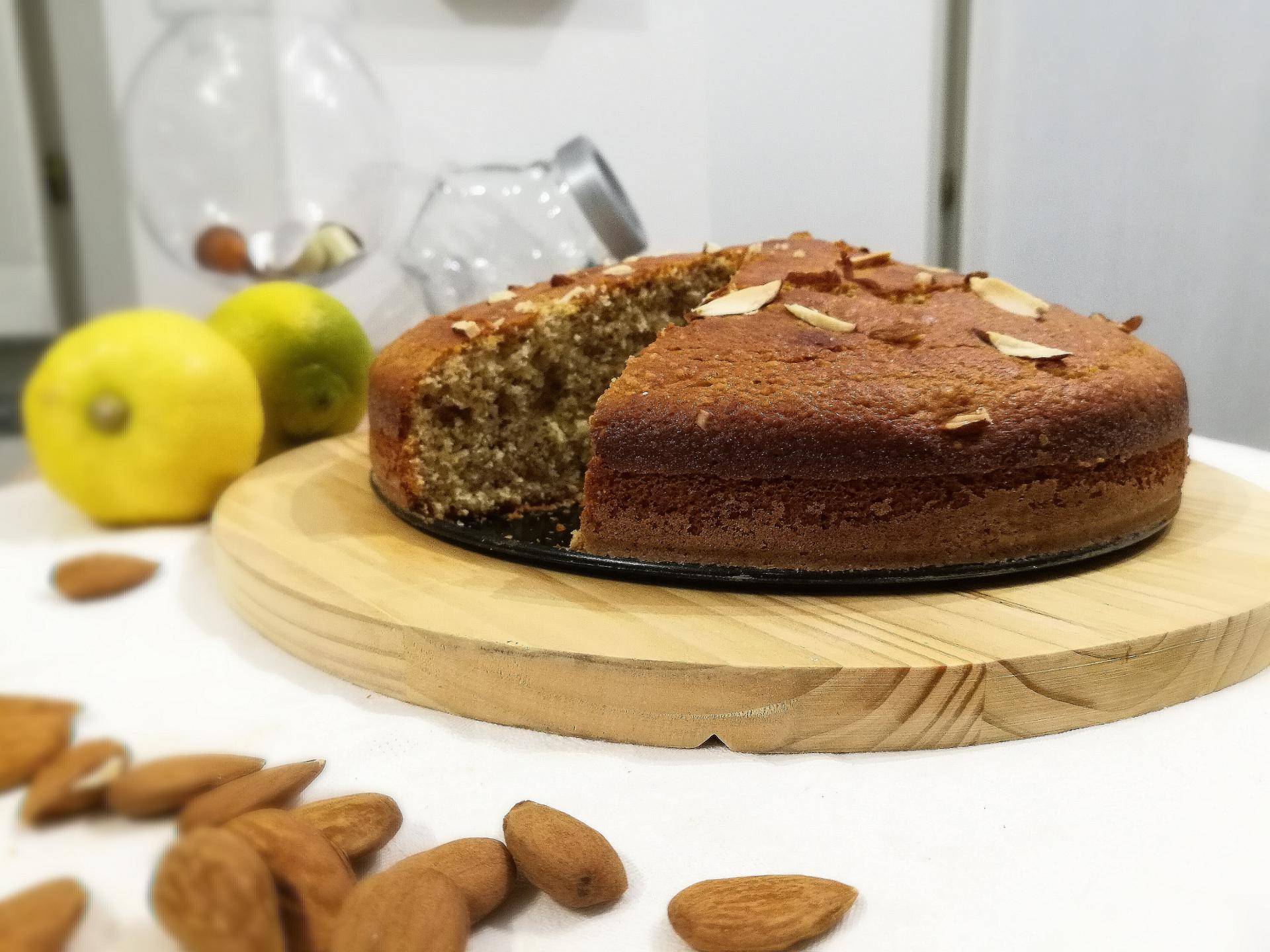 Torta di mandorle ricotta e limone - Ricette Companion Connect | Moulinex