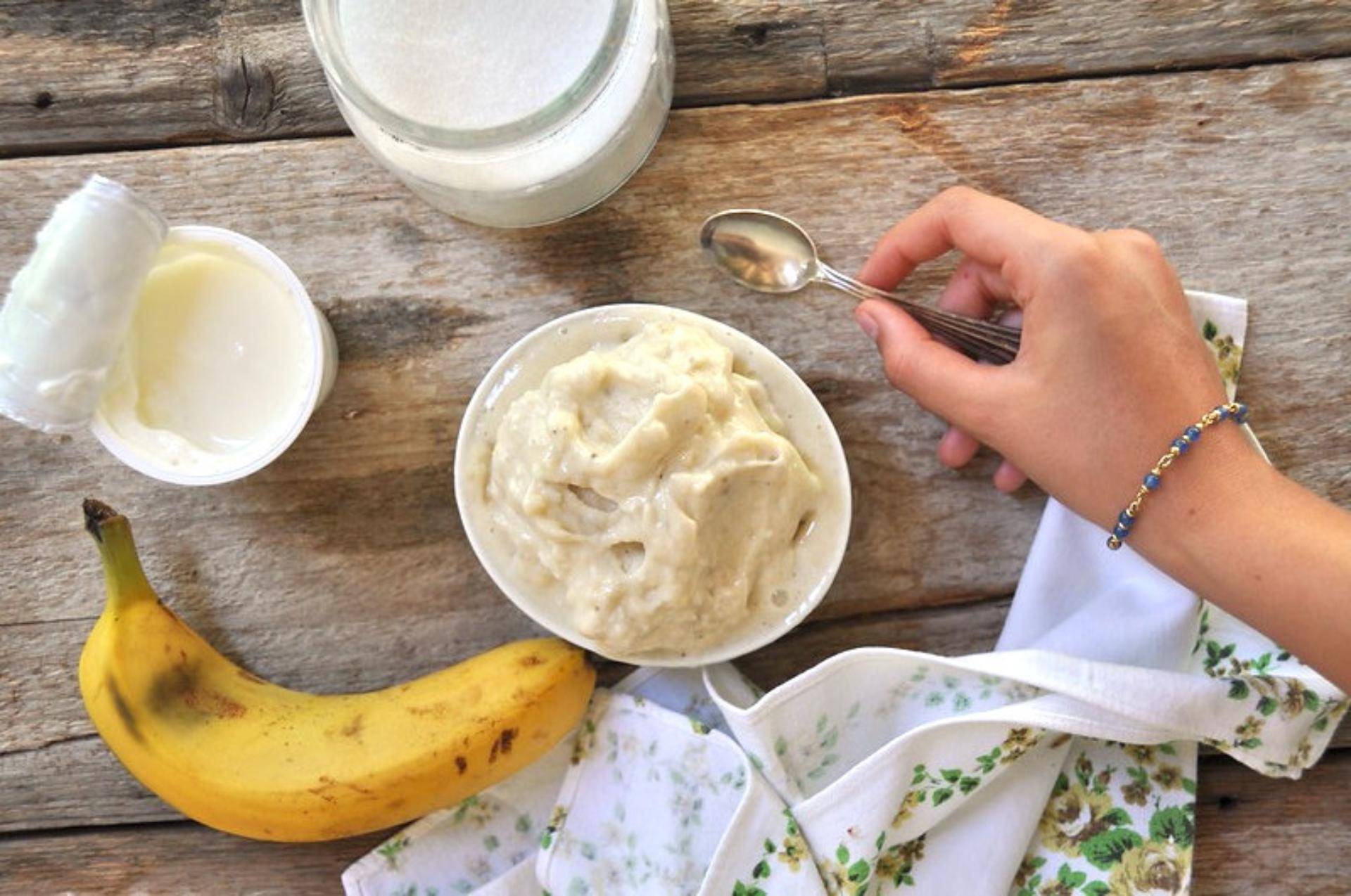 Gelato Banana e Togurt adatto ai bambini, no zucchero (svezzamento) - Ricette Companion XL | Moulinex
