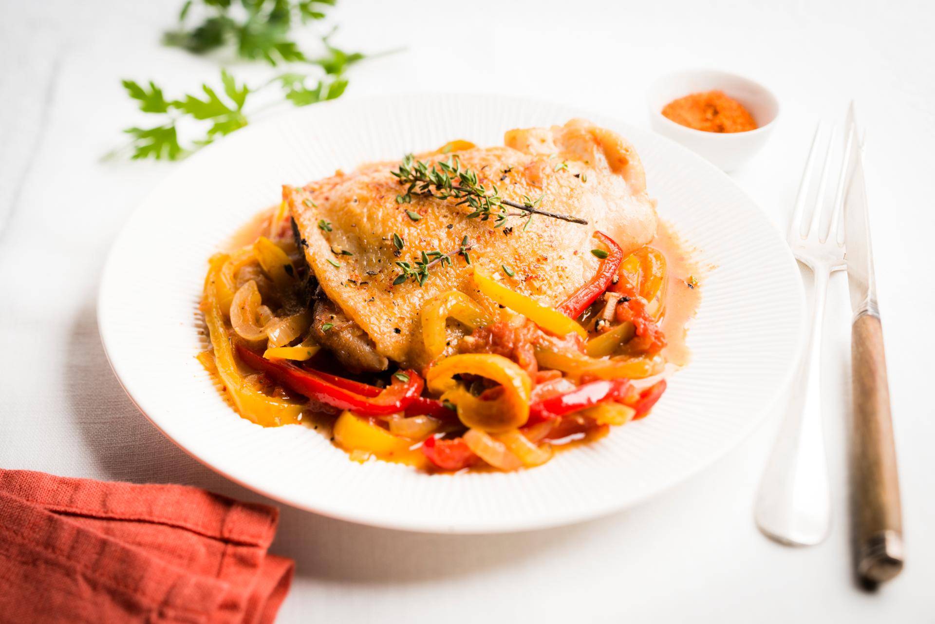 Pollo alla basca - Ricette Cookeo | Moulinex