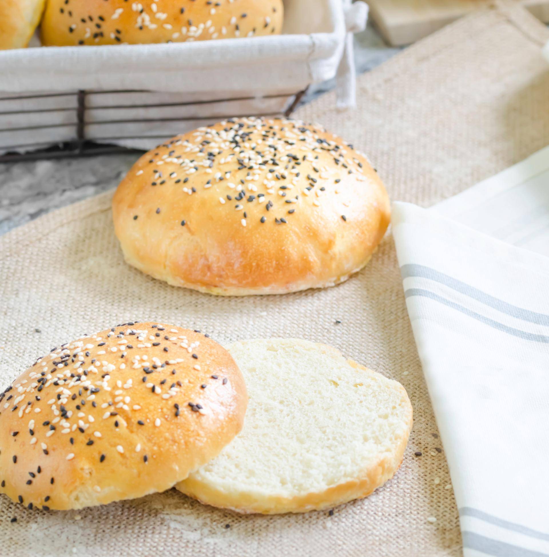 Panini per hamburger - Ricette Multifunction Airfryer Oven Digital | Moulinex