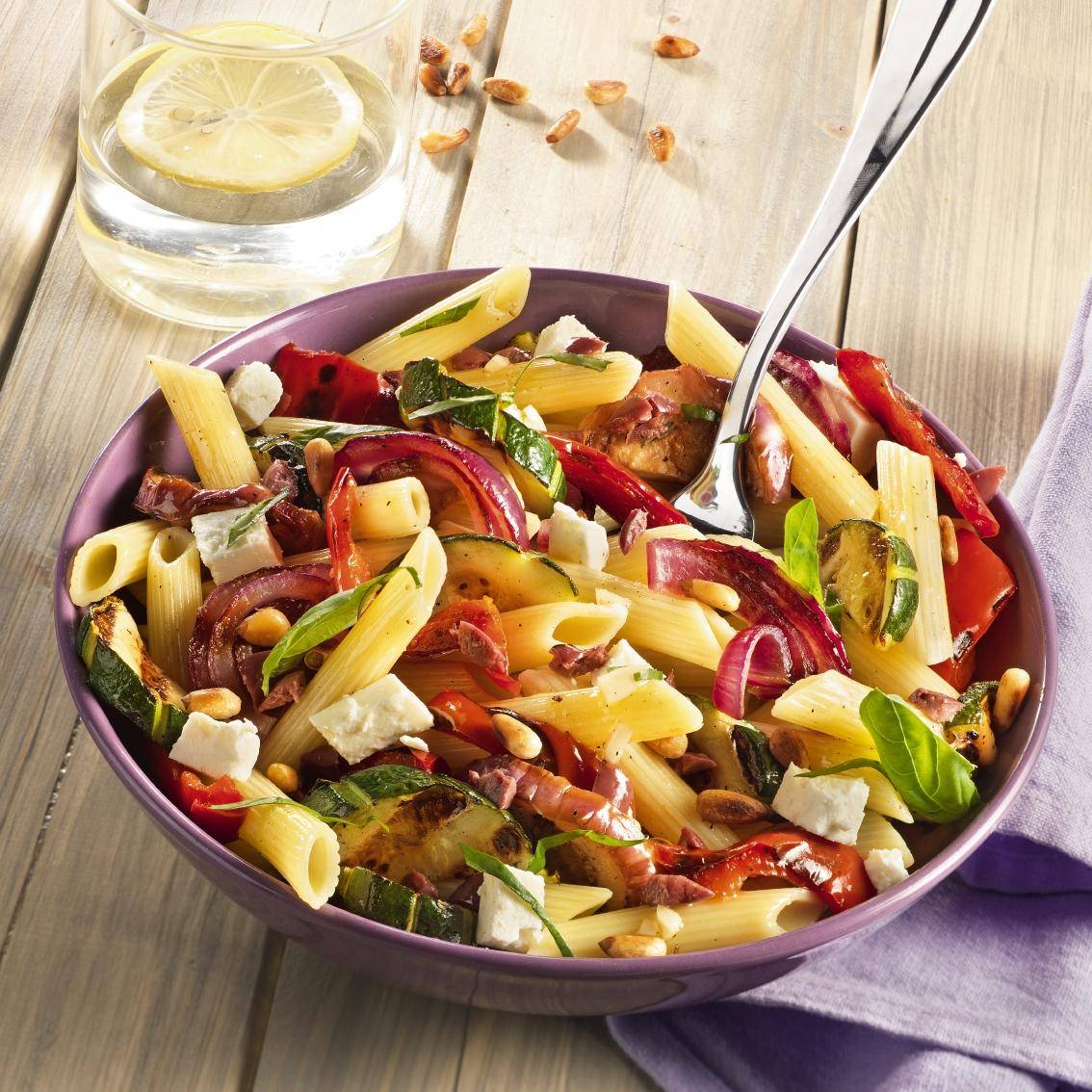 Insalata di pasta alla mediterranea - Ricette OptiGrill + | Moulinex