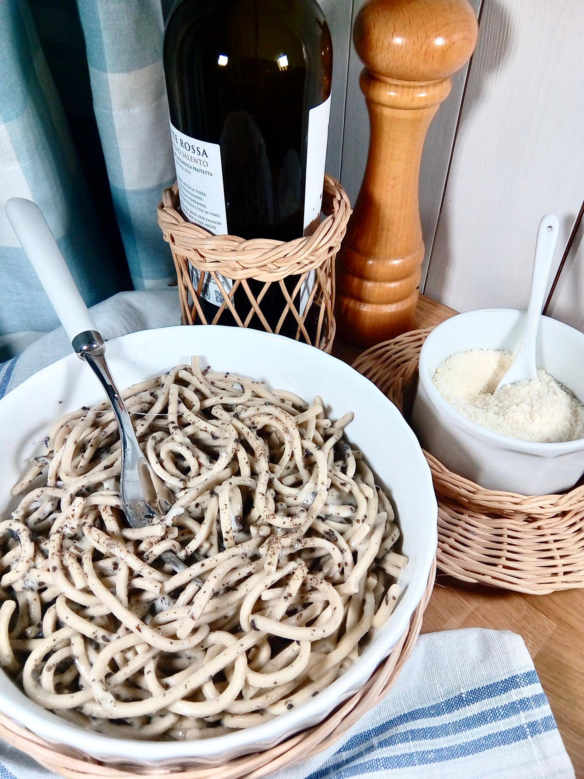 Strangozzi cacio e pepe al tartufo - Ricette Companion Connect | Moulinex