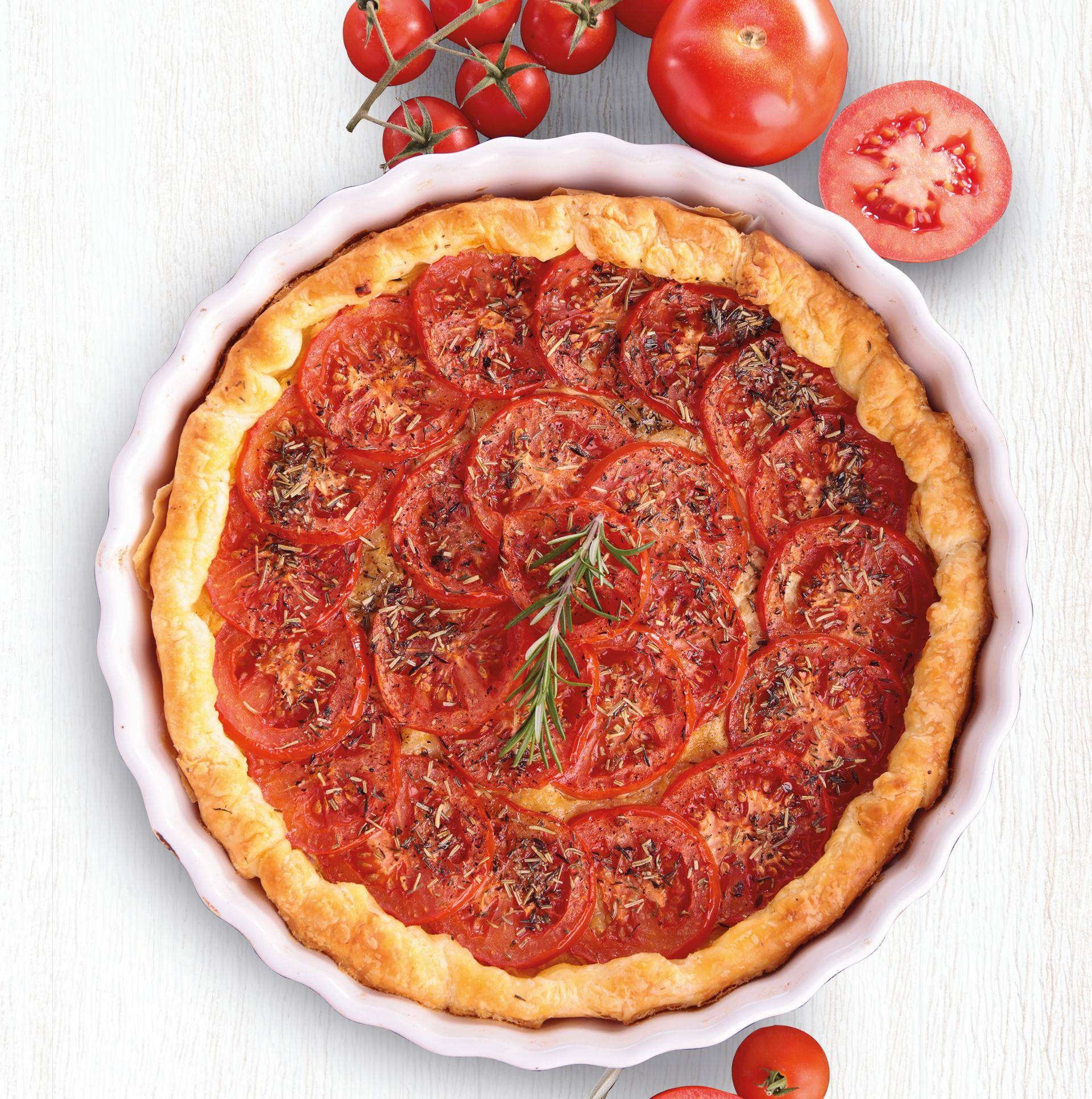 Torta salata ai pomodori - Ricette Multifunction Airfryer Oven Digital | Moulinex