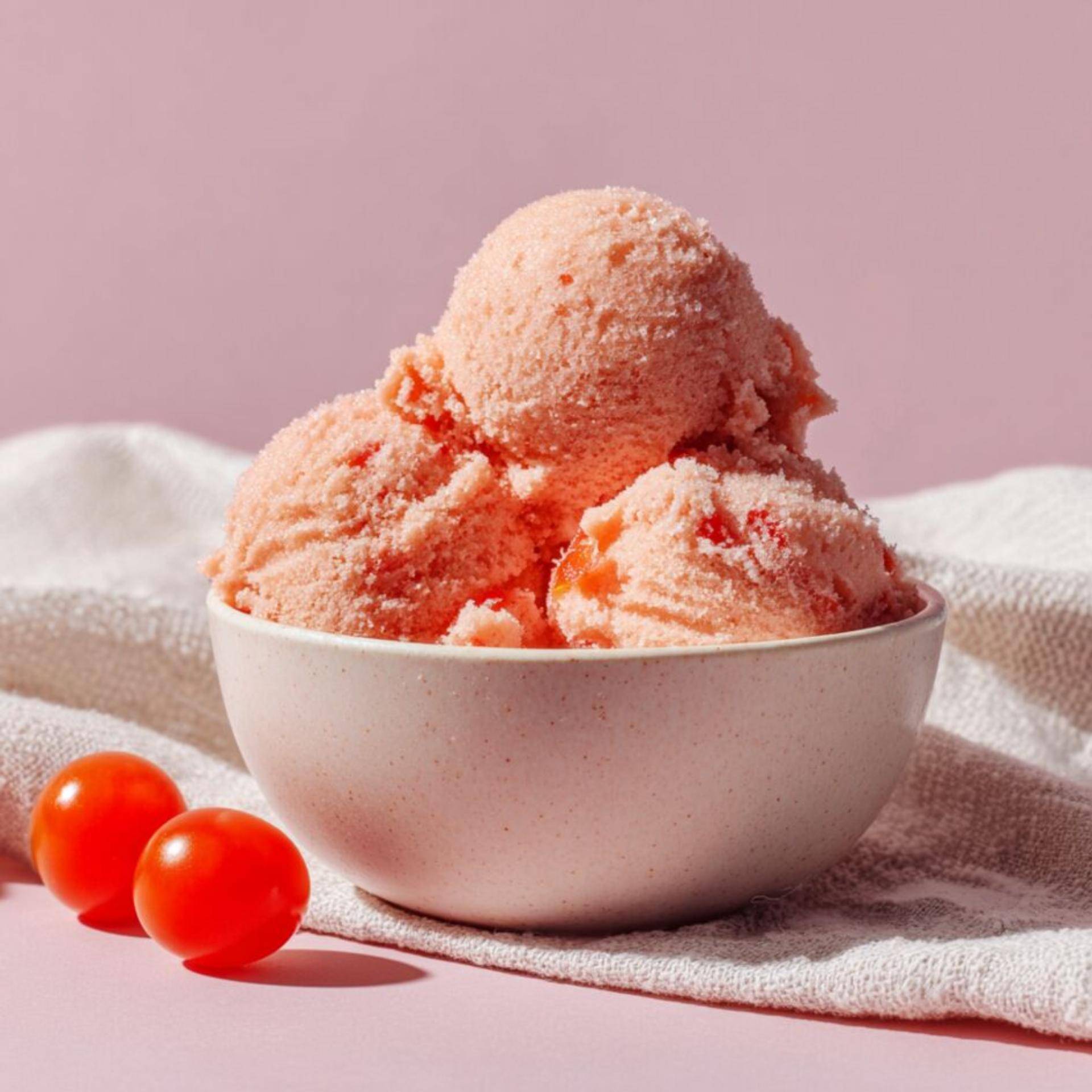 Sorbetto al pomodoro ciliegino - Ricette Dolci | Moulinex
