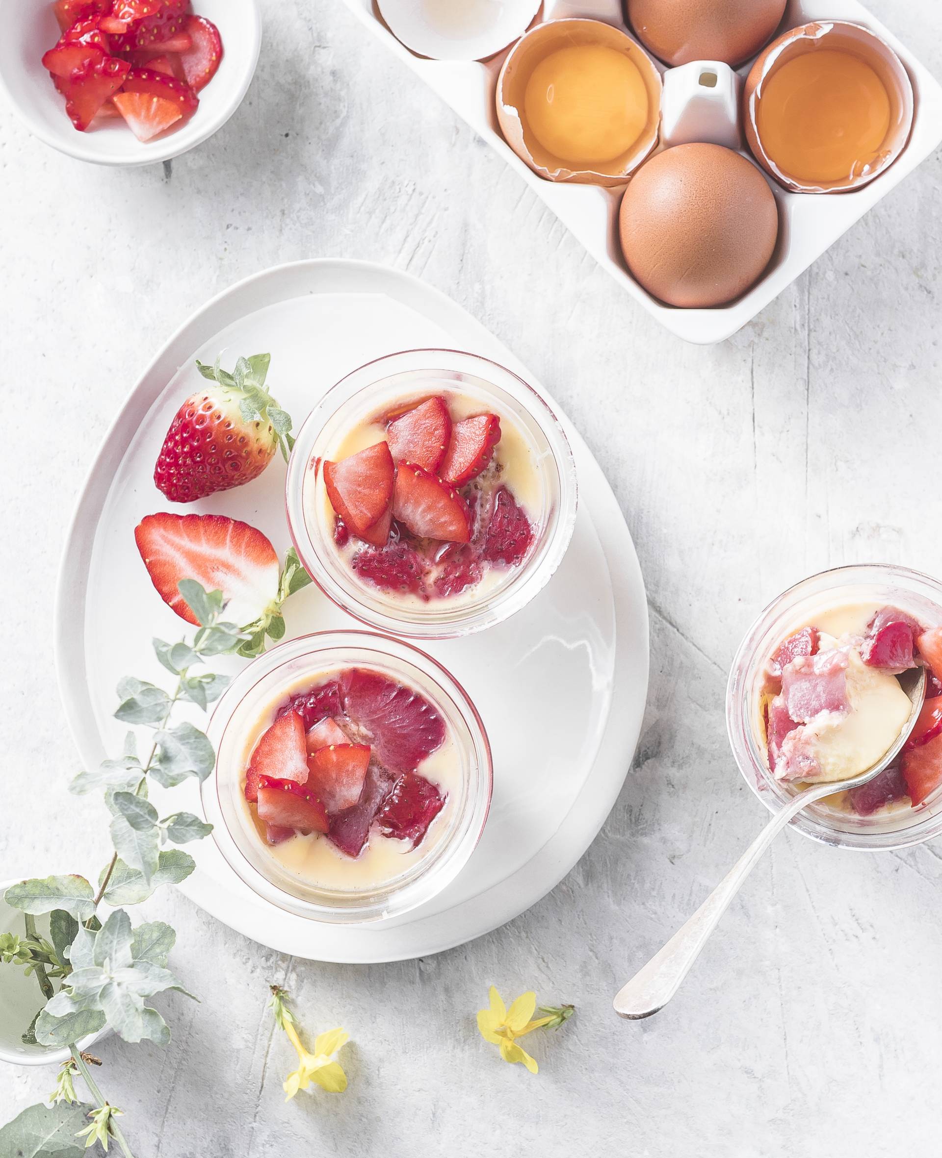 Torta crema e fragole - Ricette Kitchen Machines Touch/Touch + | Moulinex