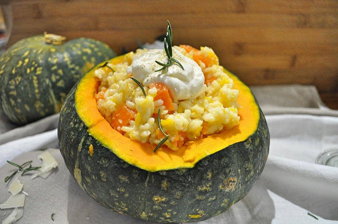 Risotto zucca e burrata - Ricette Cookeo | Moulinex