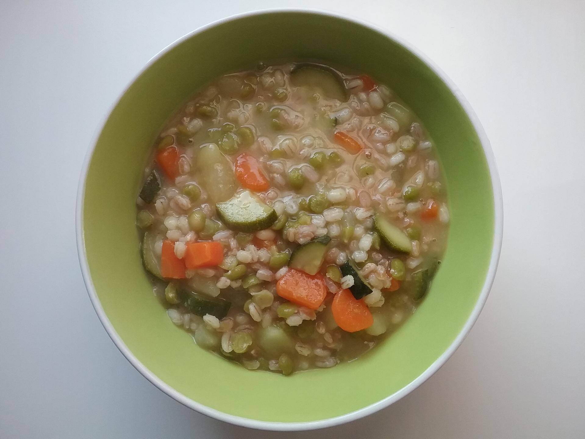 Minestra di verdure con orzo e farro - Ricette Companion Connect | Moulinex