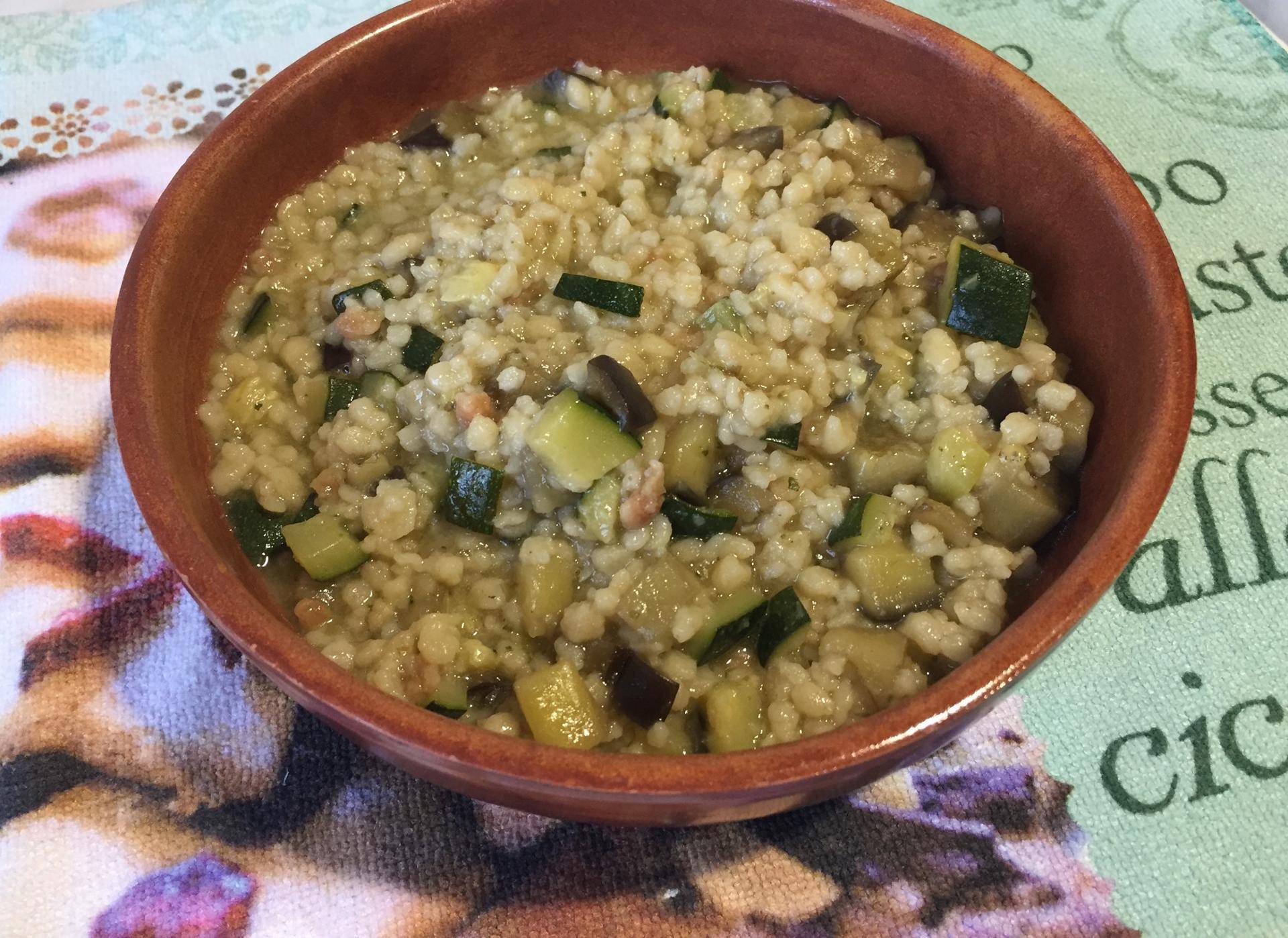 Fregola sarda alle verdure - Ricette Companion Connect | Moulinex