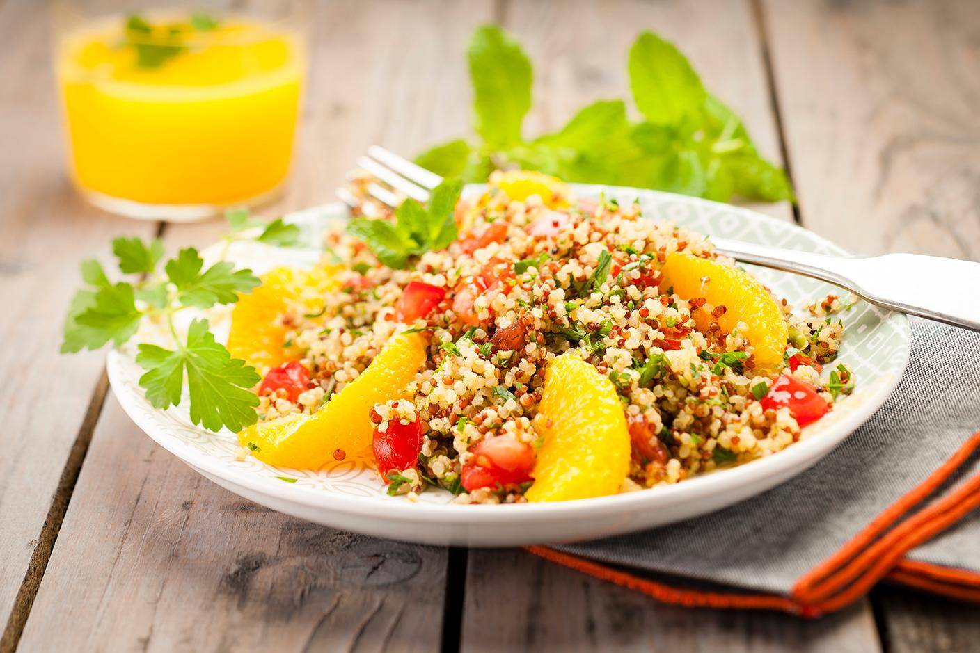 Tabbouleh di quinoa all'arancia - Ricette Cookeo | Moulinex