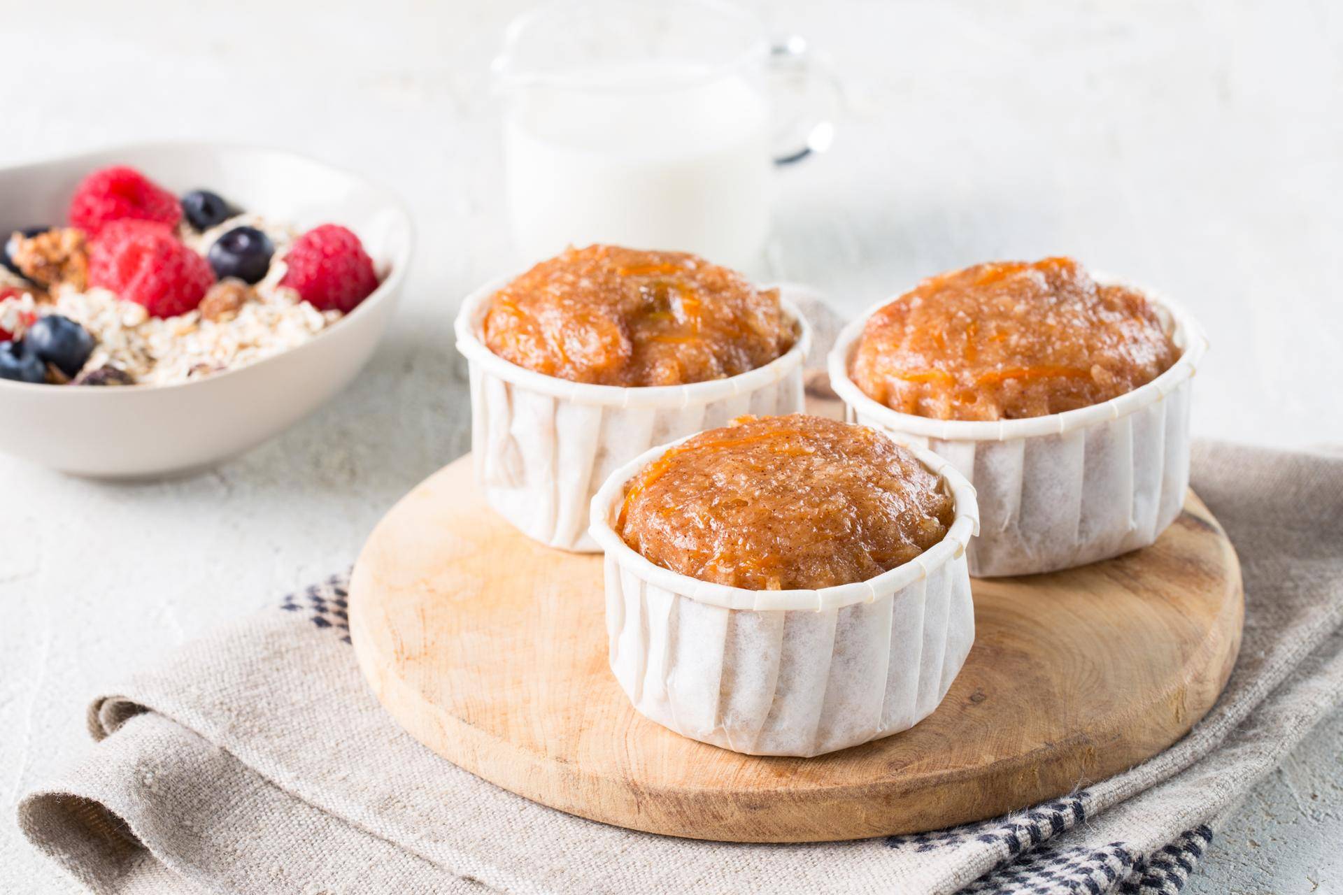 Muffin alle carote - Ricette Cookeo | Moulinex