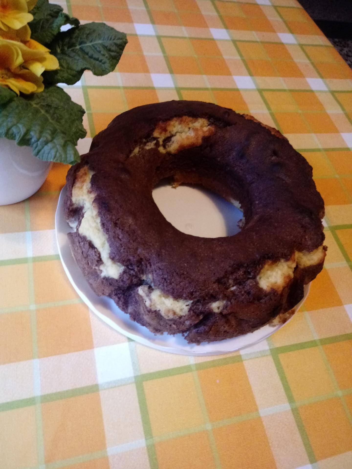 Ciambella soffice marmorizzata - Ricette Companion | Moulinex