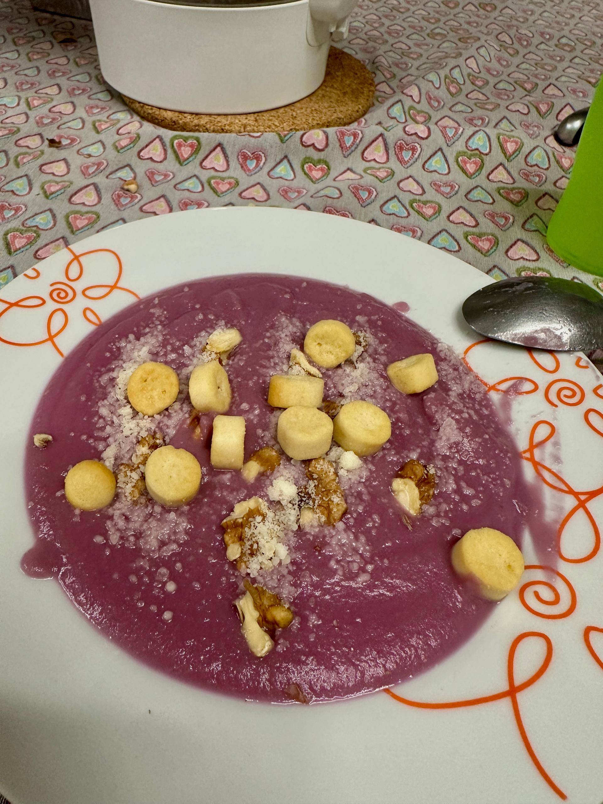 Vellutata di cavolo viola e mela - Ricette Companion Connect | Moulinex