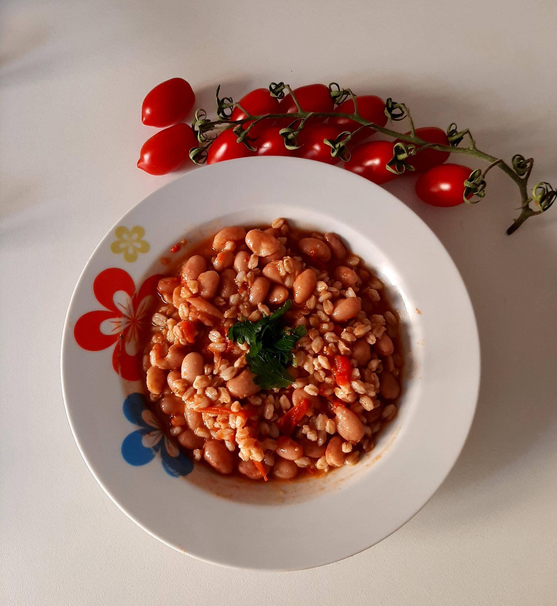 Zuppa di fagioli e farro - Ricette Cookeo | Moulinex