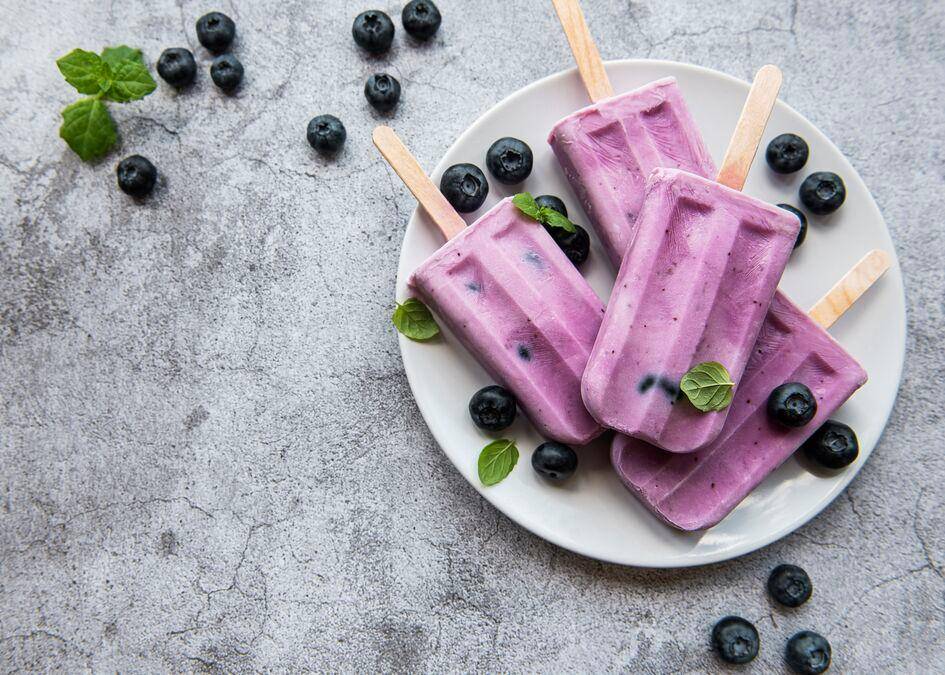 Yogurt gelato ai mirtilli - Ricette Perfectmix + | Moulinex