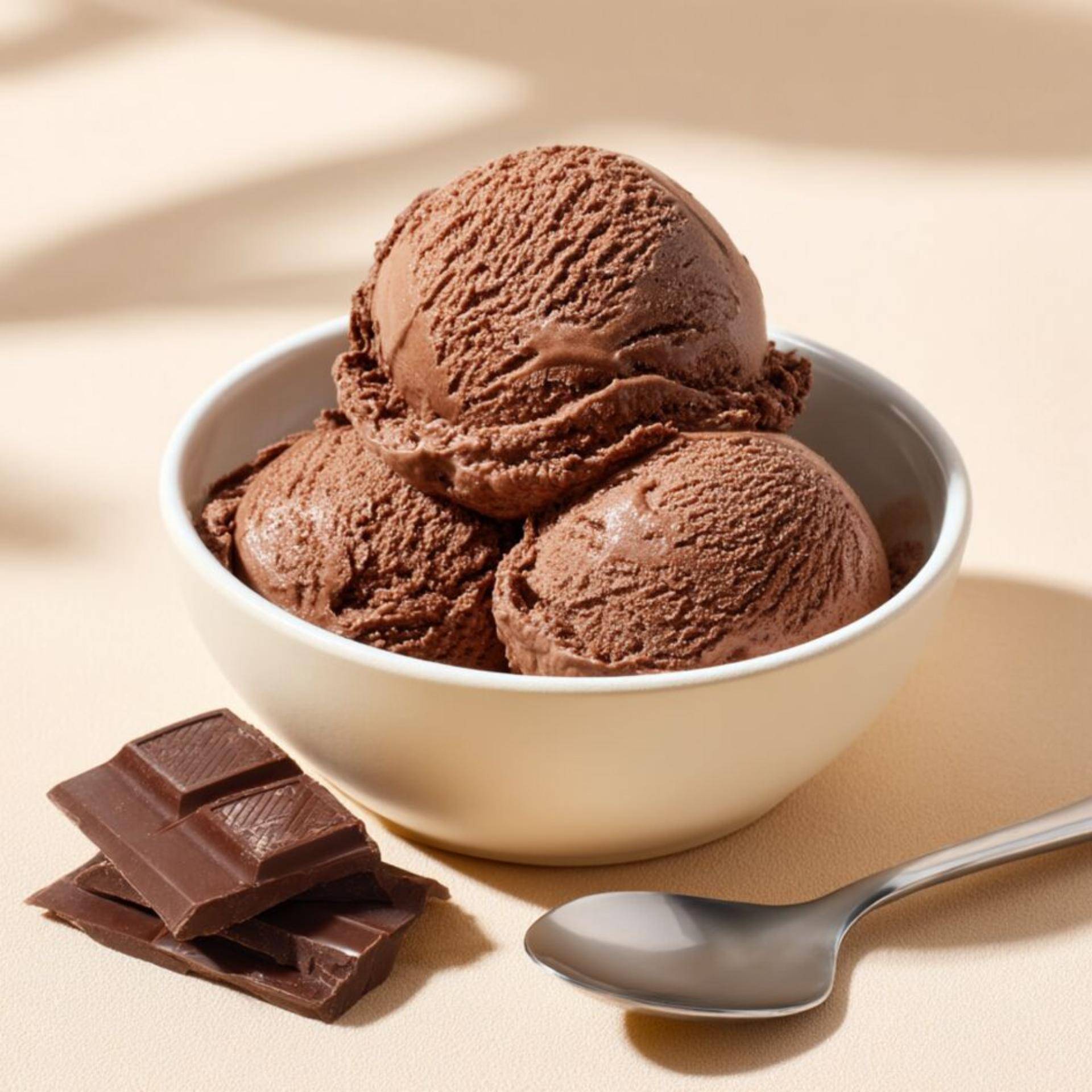 Gelato al cioccolato fondente - Ricette Dolci | Moulinex