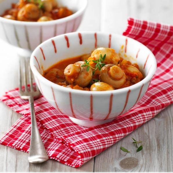 Funghi champignon alla greca - Ricette Companion | Moulinex