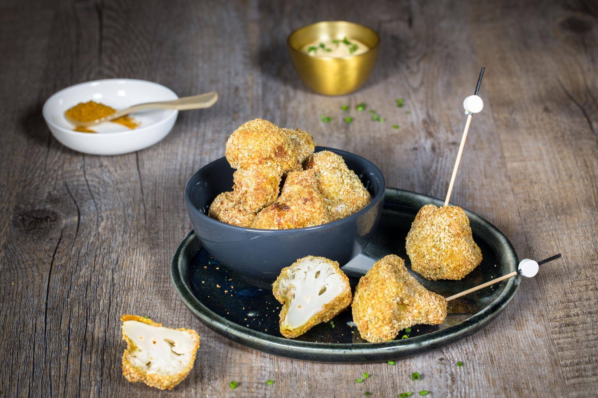 Cavolfiore impanato al curry - Ricette EASY FRY & GRILL 2 in 1 DIGITAL | Moulinex
