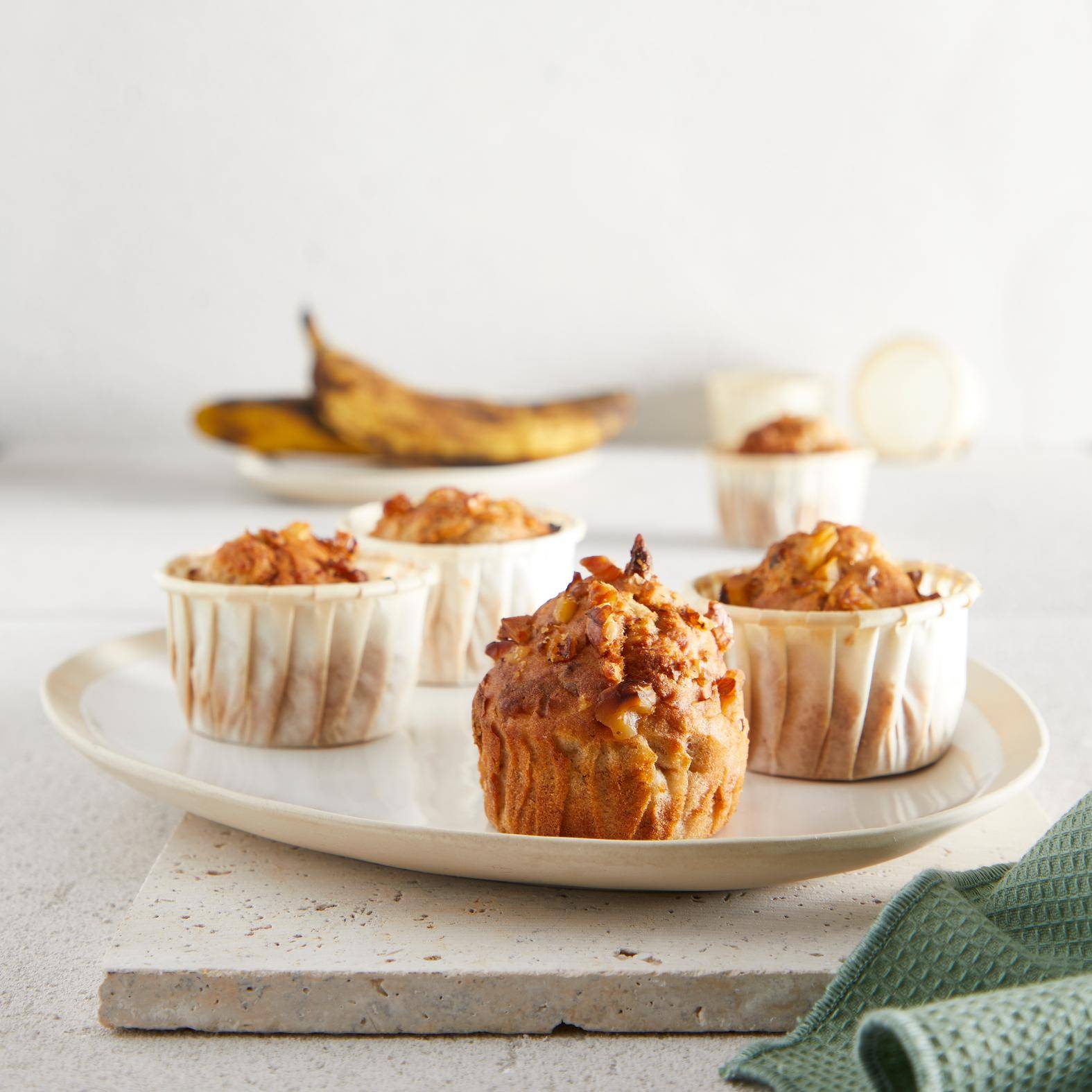 Muffin alla banana matura - Ricette EASY FRY GRILL & STEAM 3 in 1 | Moulinex