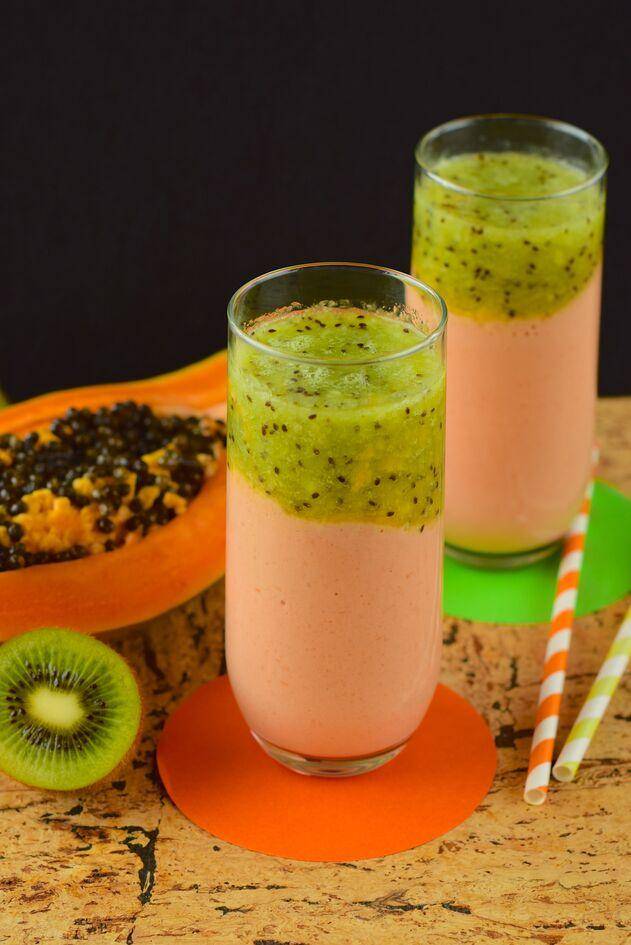 Frullato di papaya e kiwi - Ricette Perfectmix + | Moulinex