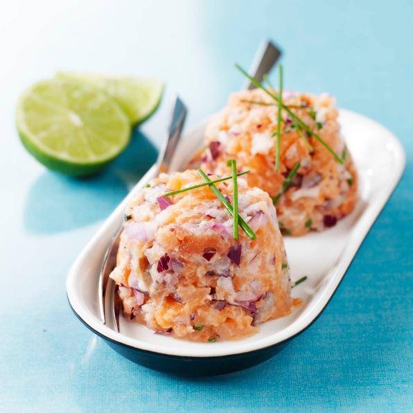 Tartare di salmone - Ricette Companion | Moulinex