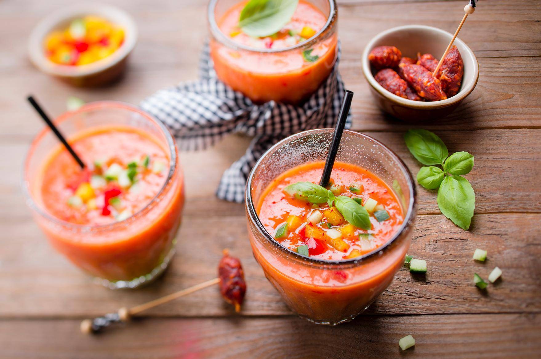 Gazpacho caldo o freddo - Ricette Cookeo | Moulinex