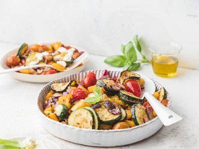 Verdure alla mediterranea - Ricette Easy Fry Mega | Moulinex