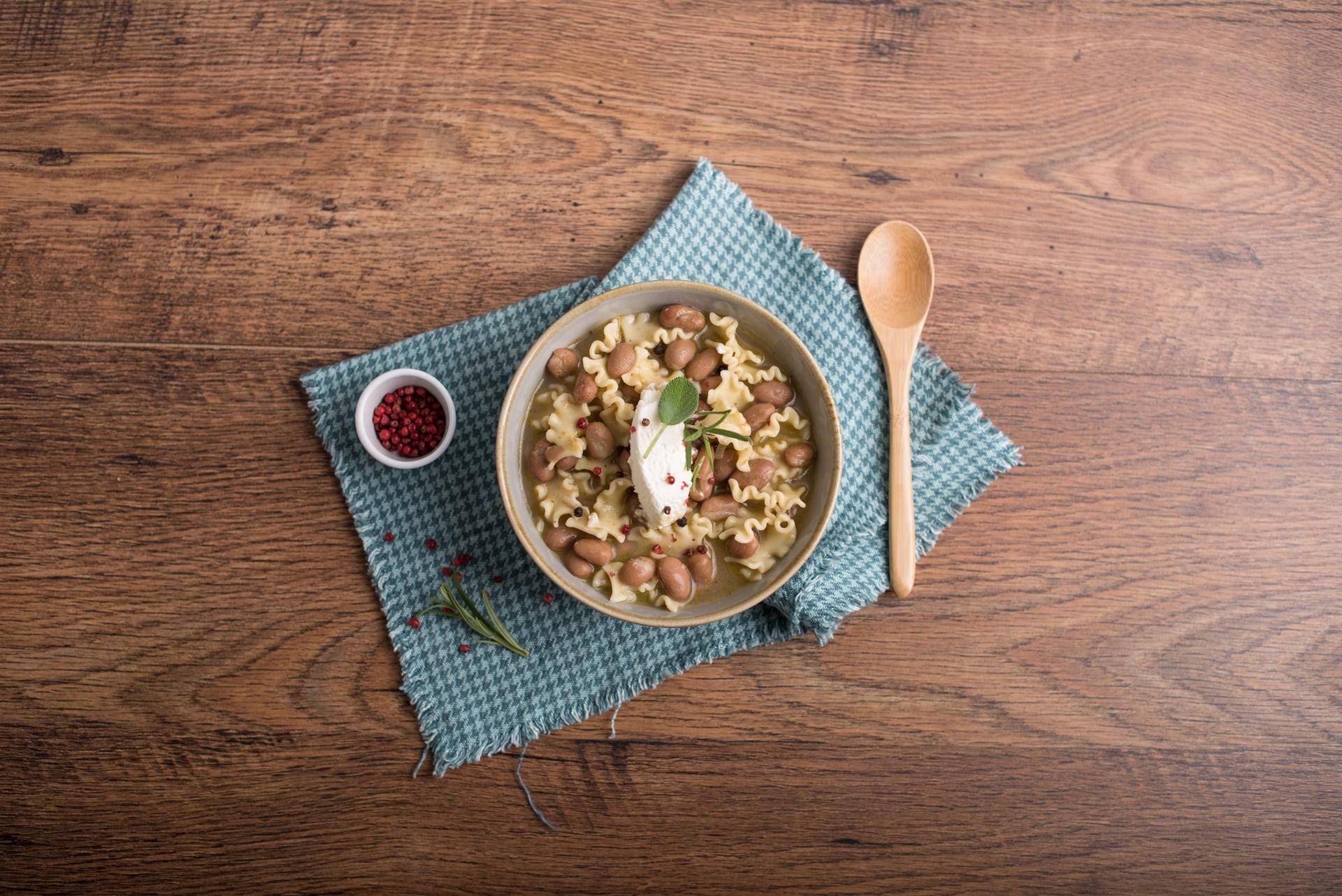 Pasta e fagioli con robiola - Ricette Cookeo V3 | Moulinex