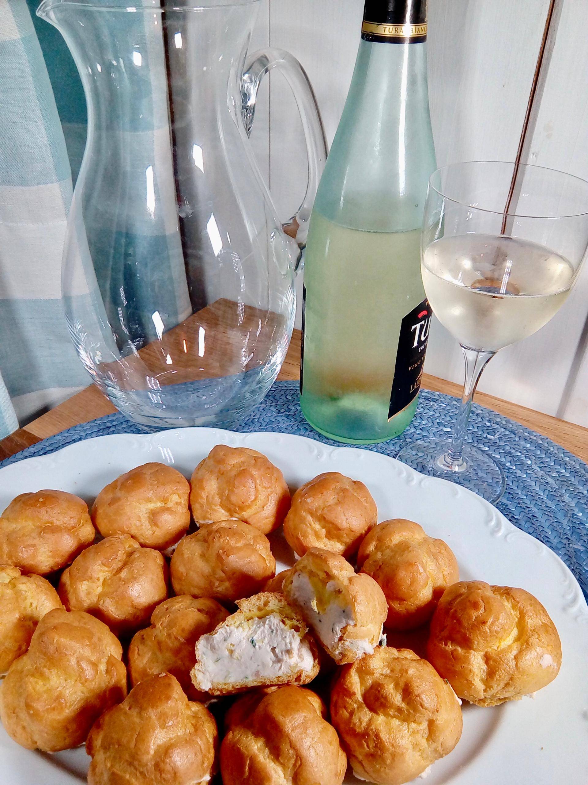 Bignè salati con crema di formaggio e tonno - Ricette Companion Connect | Moulinex