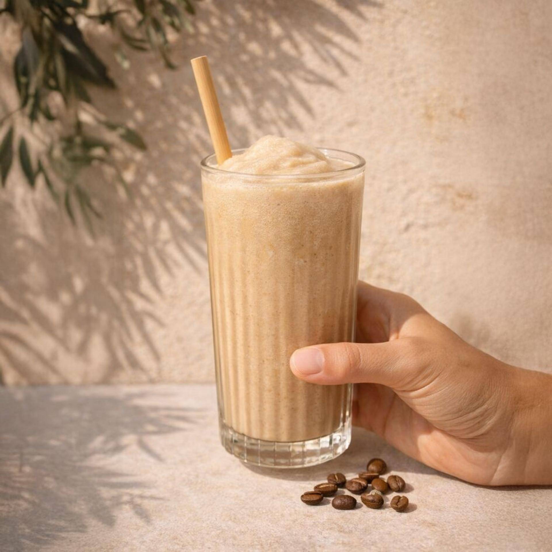Milkshake proteico al caffè ghiacciato - Ricette Freezi | Moulinex