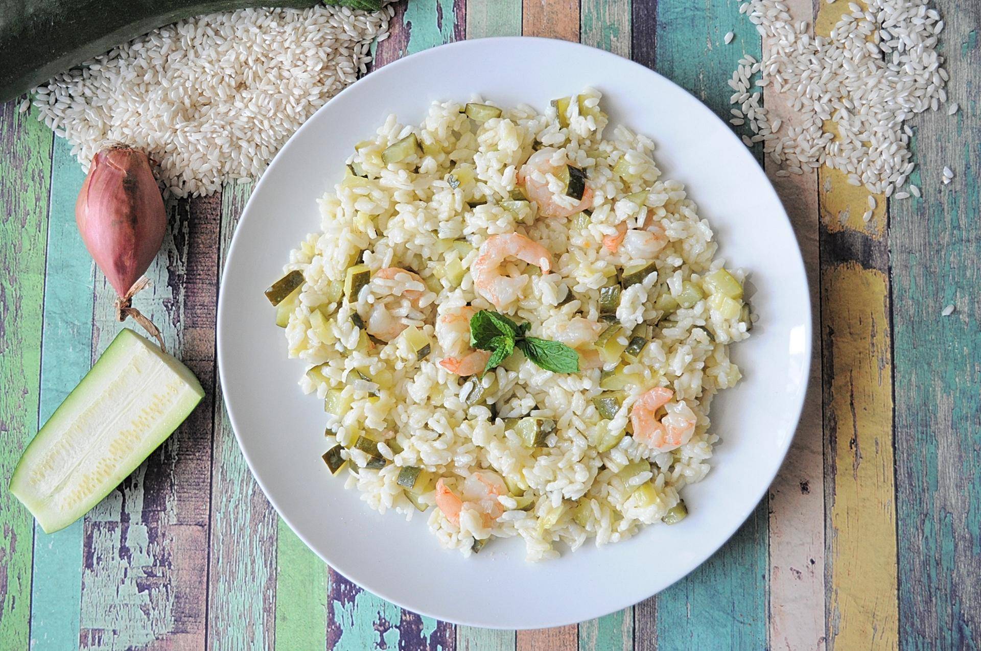 Risotto gamberi e zucchine - Ricette Cookeo | Moulinex