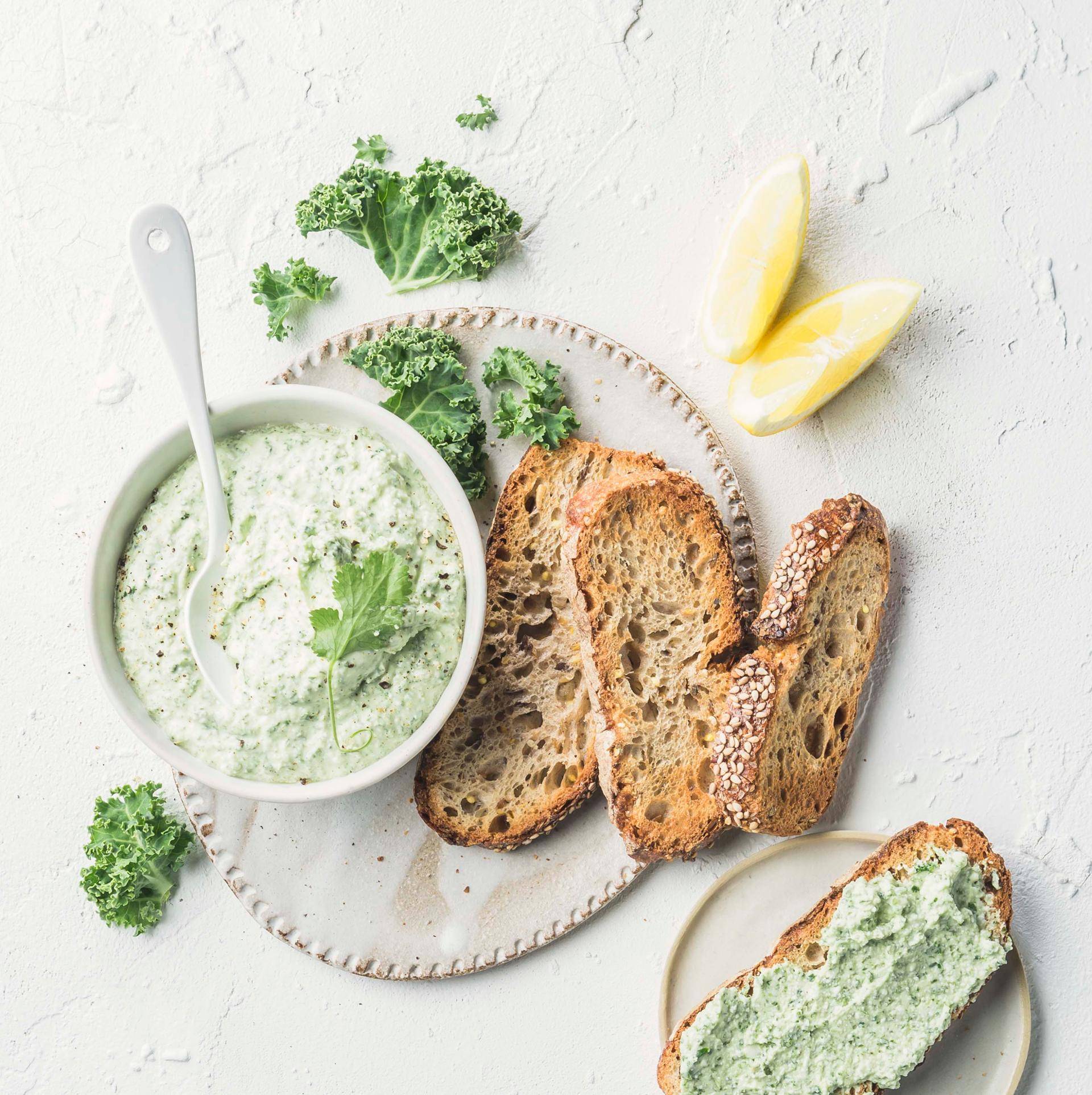 Dip feta et chou kale - Ricette Perfectmix + | Moulinex