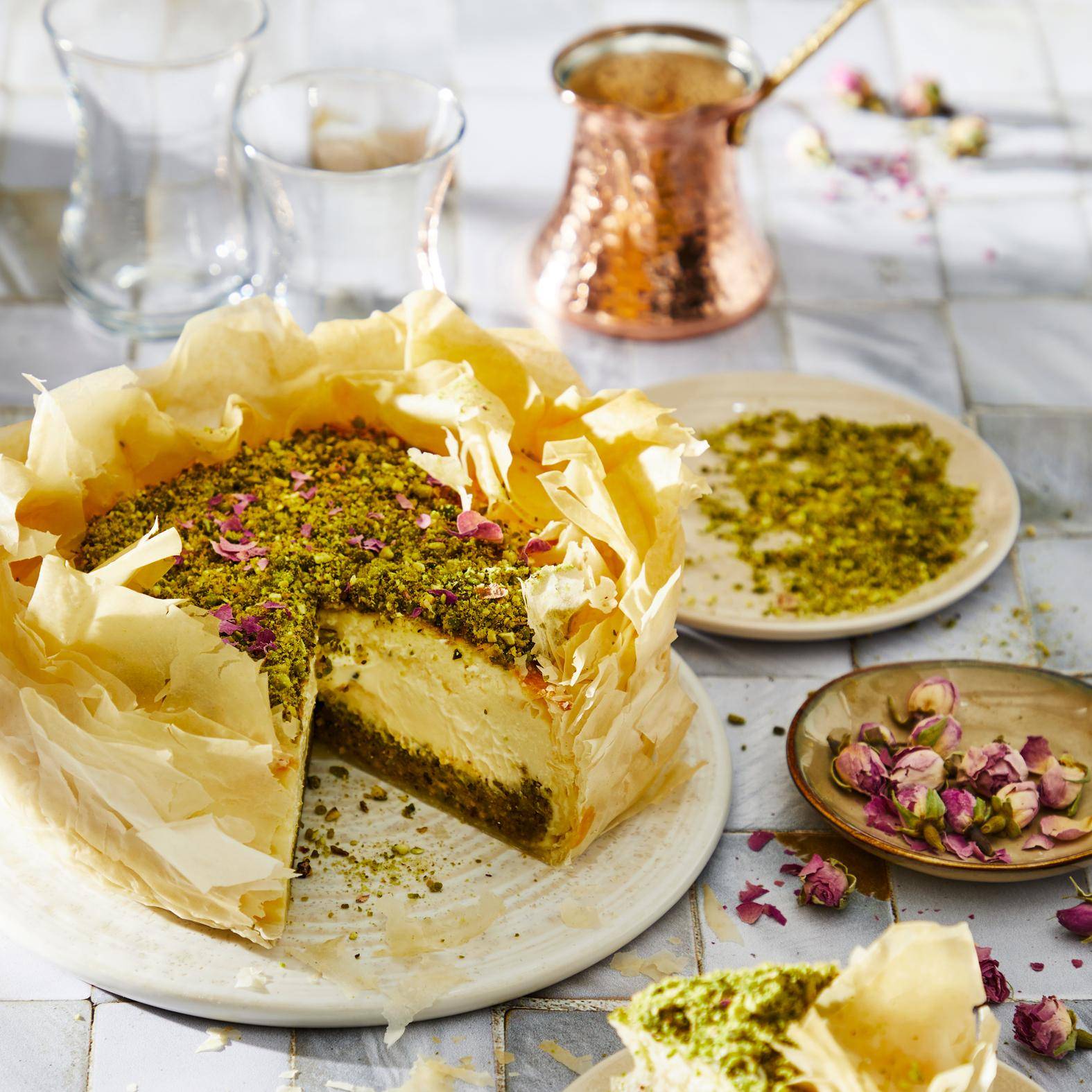 Baklava cheesecake - Ricette EASY FRY & GRILL 2 in 1 MECHANICAL | Moulinex