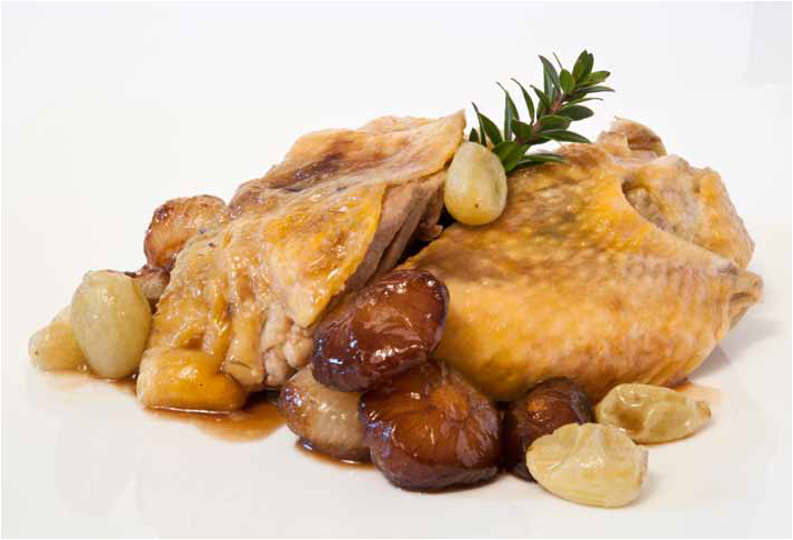Faraona alle cipolline e uva - Ricette Companion | Moulinex
