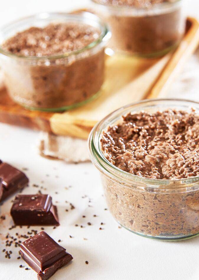 Mousse chia e cioccolato - Ricette Perfectmix + | Moulinex