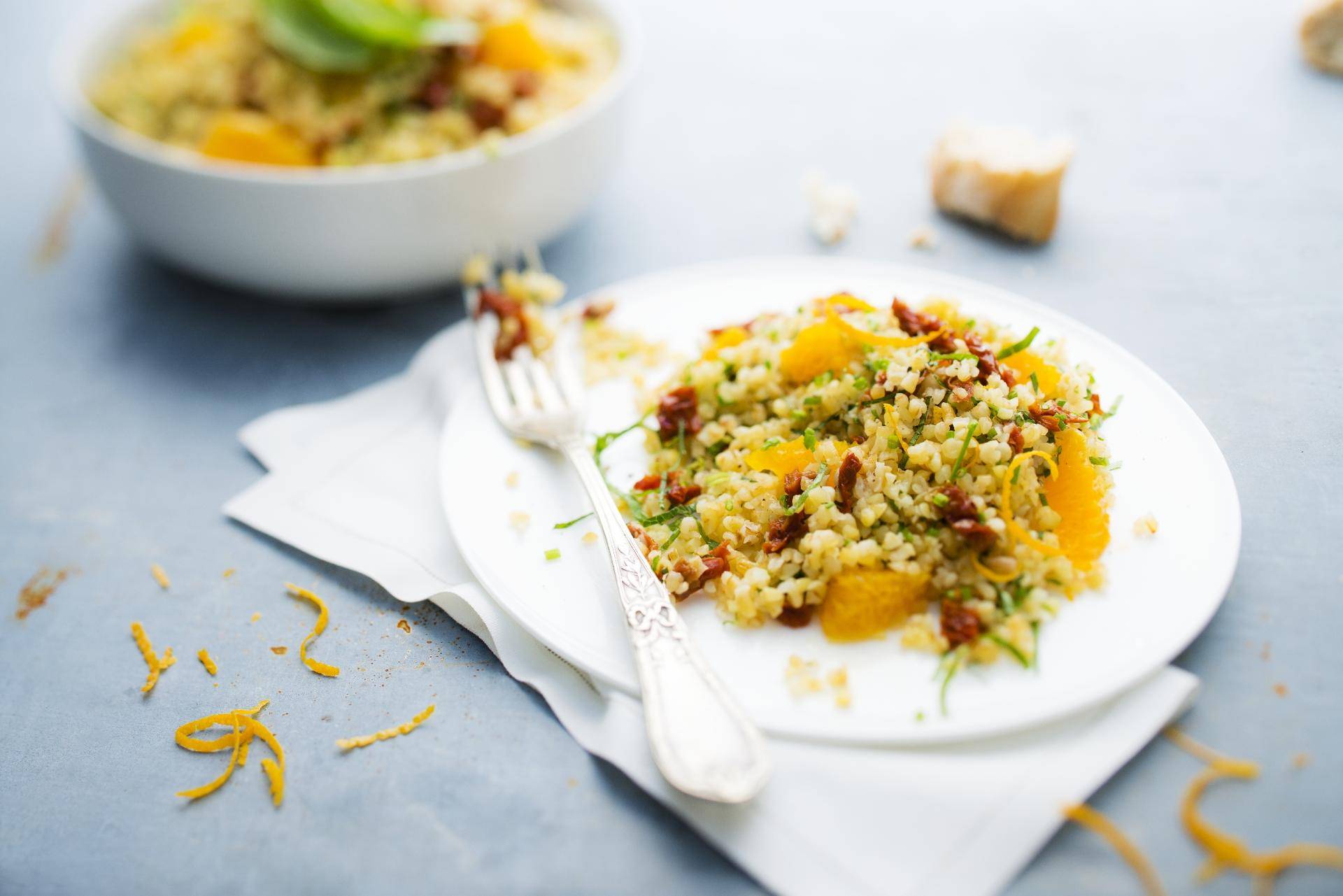 Insalata bulgur erbe aromatiche - Ricette Cookeo | Moulinex